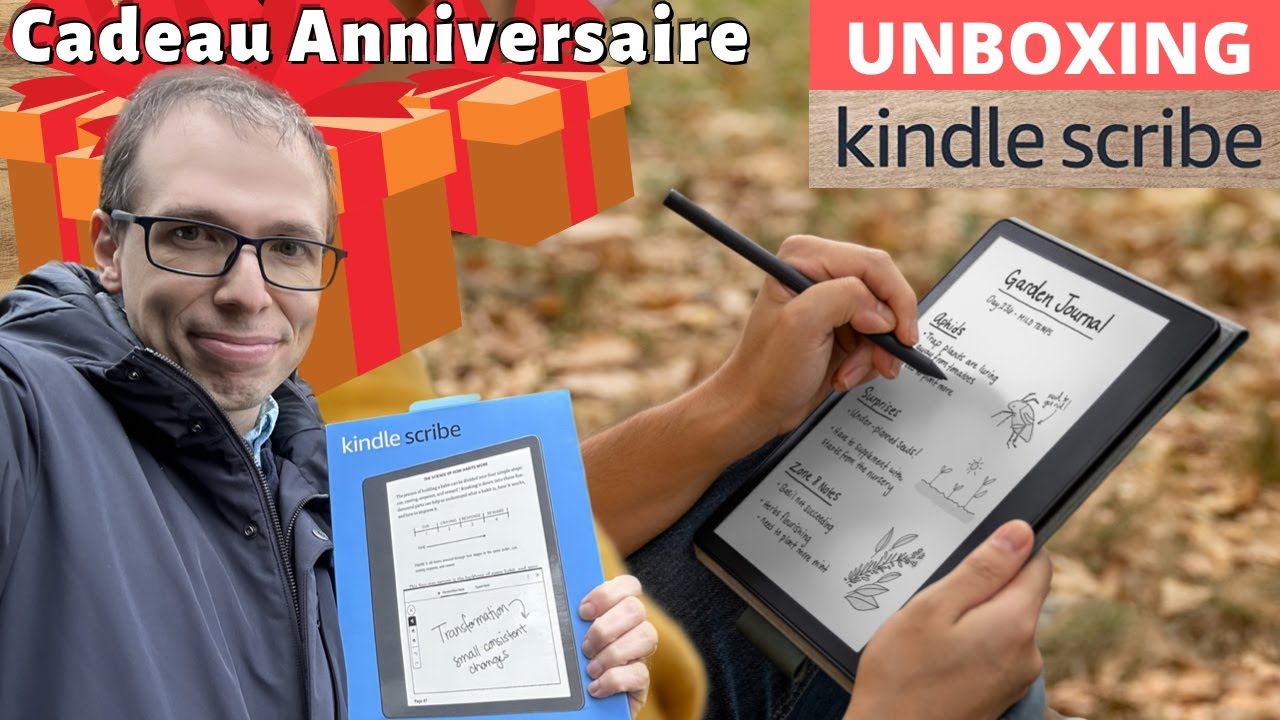 📕✍️ Unboxing Kindle Scribe 🎁 Nouvelle liseuse grand format de lecture mangas et écriture : ouverture