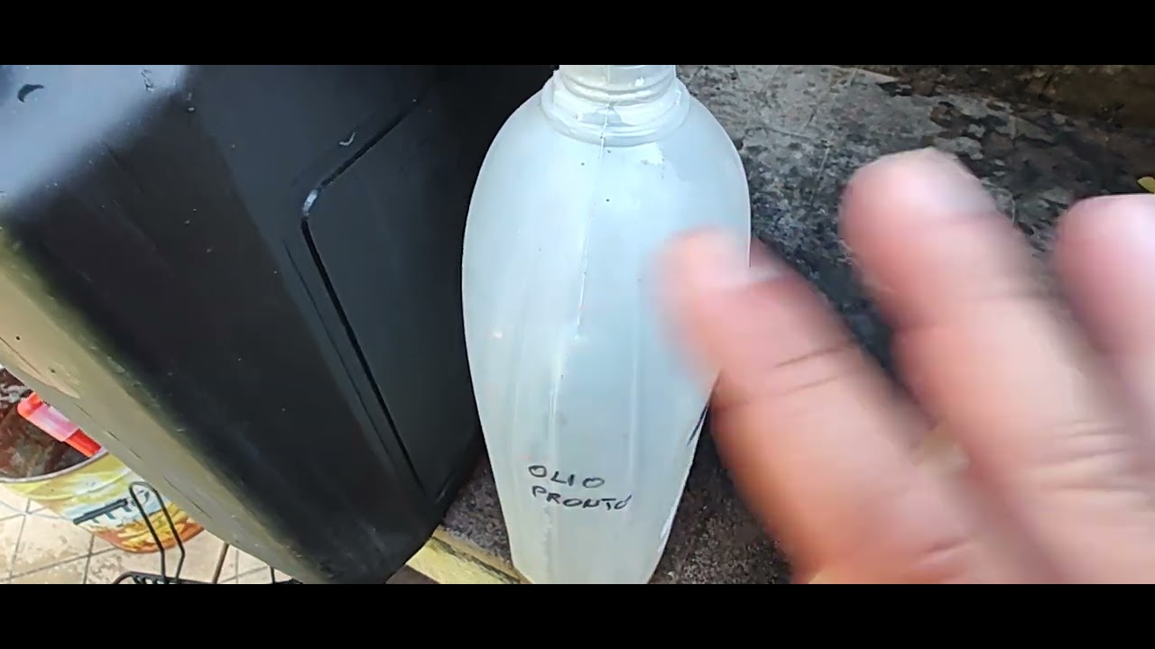 come preparare la miscela gasolio/olio per la stufa cinebasto da 8kw