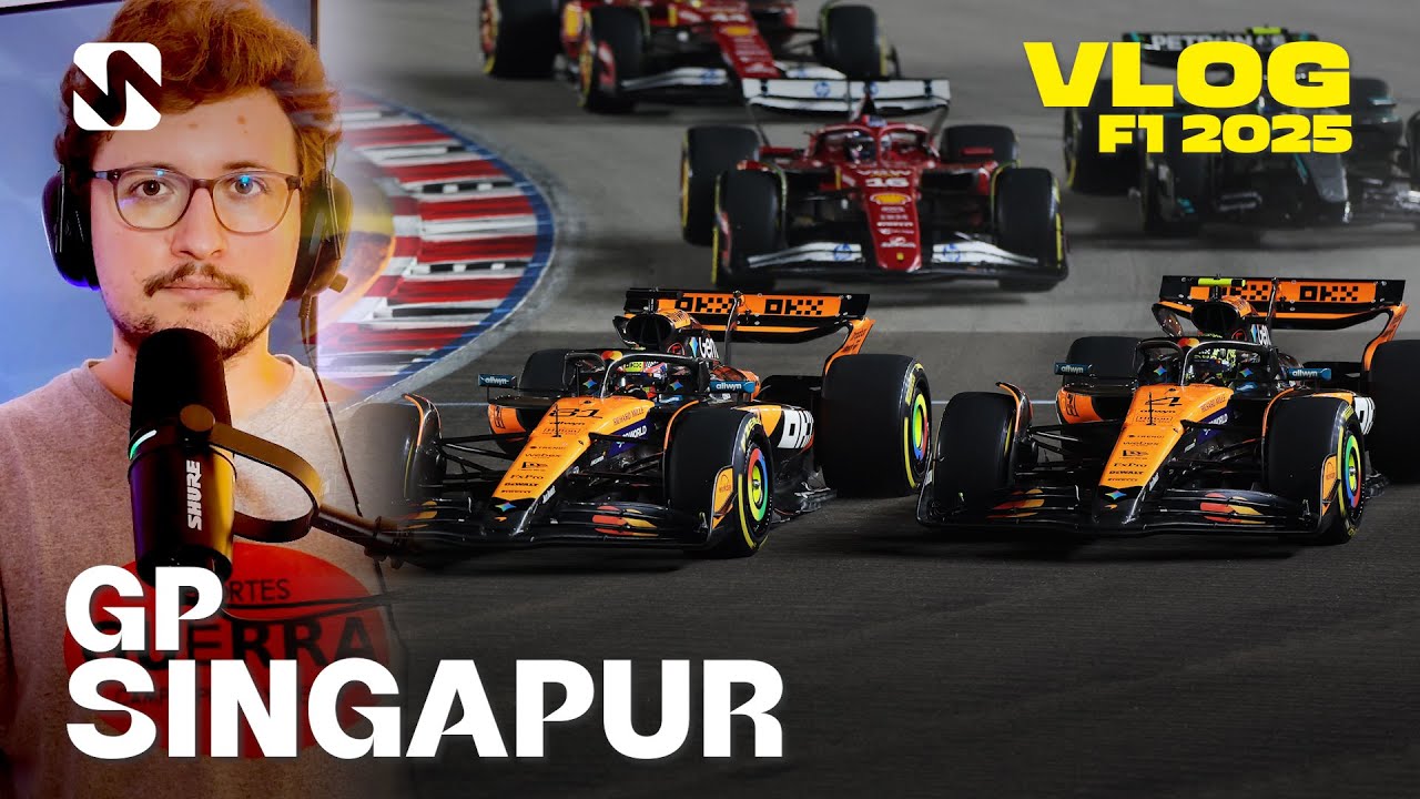 McLaren celebra... y sus pilotos empiezan a morder - GP Singapur F1 2025 | El vlog post-carrera