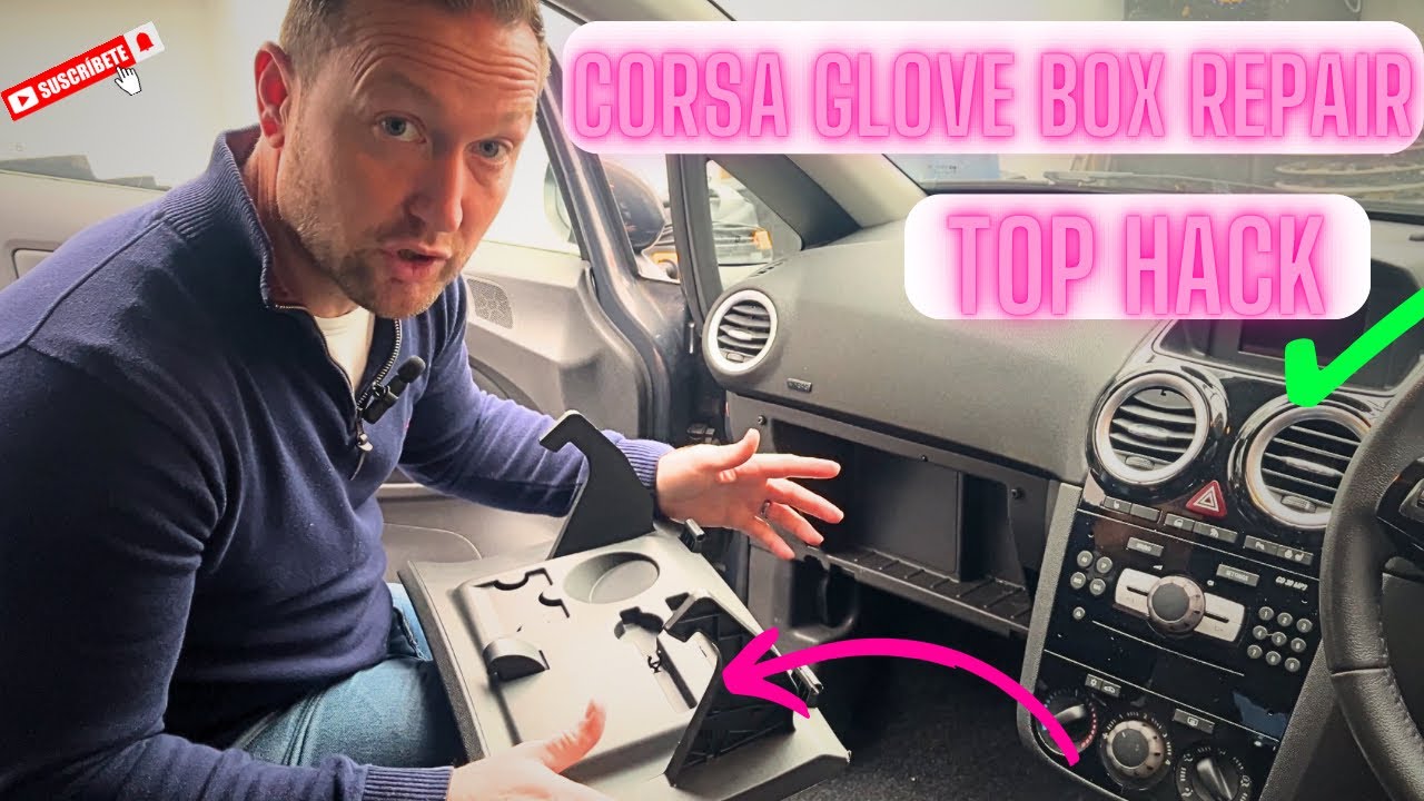 Corsa Glove Box Repair - Best & Simple Way