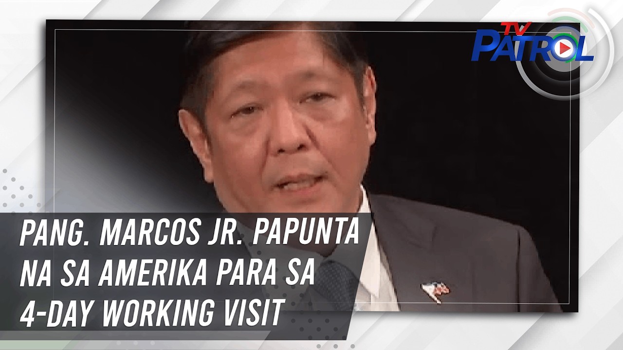TV PATROL: Pang. Marcos Jr. papunta na sa Amerika para sa 4-day working visit