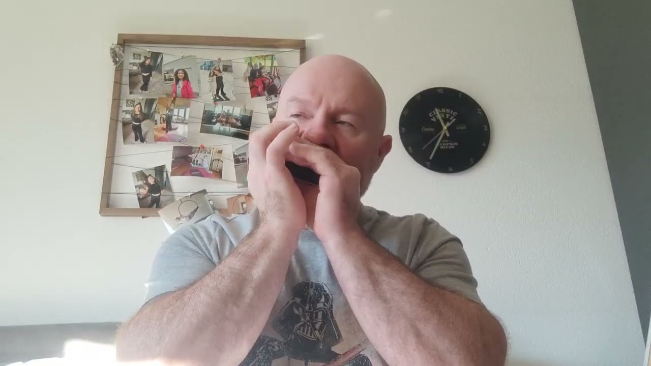 Saturday Blues Harmonica - Jesus Is On The Main Line