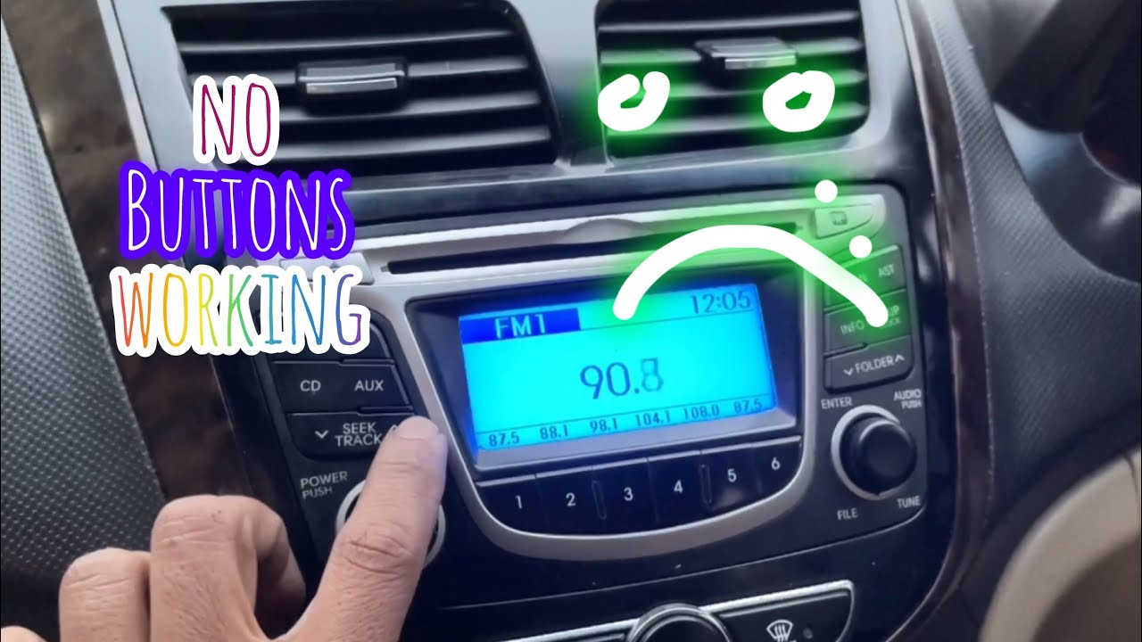 HOW TO REPAIR VERNA FLUDIC MUSIC SYSTEM? BUTTONS NOT WORKING ||  #punjabilanguage  #video