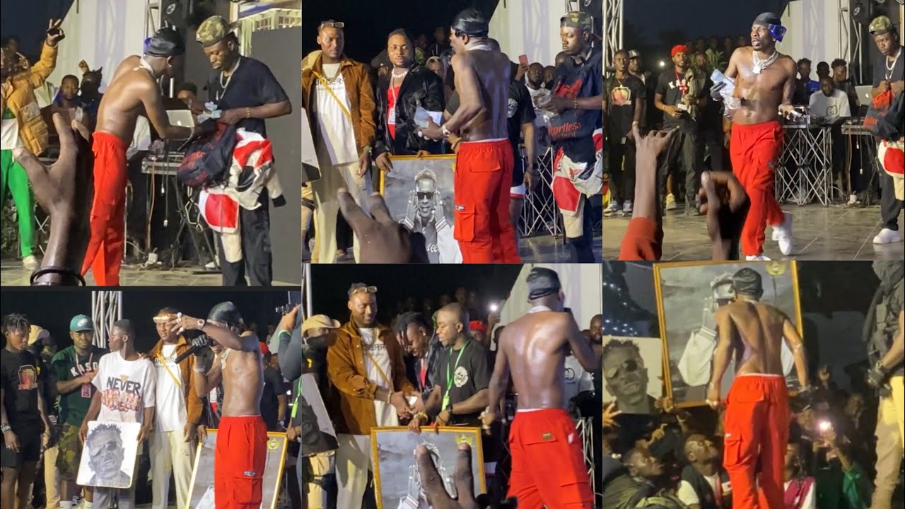 😲All This Bundle Of Money For Fans?? Shatta Gifts Nigerians Bundle Of Money For Xmas+Shutdown Kasoa
