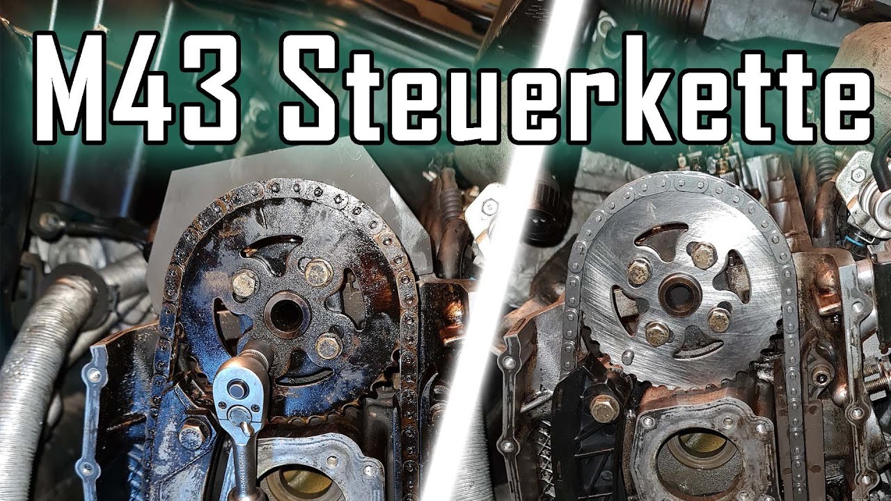 BMW M43 Steuerkette wechseln!