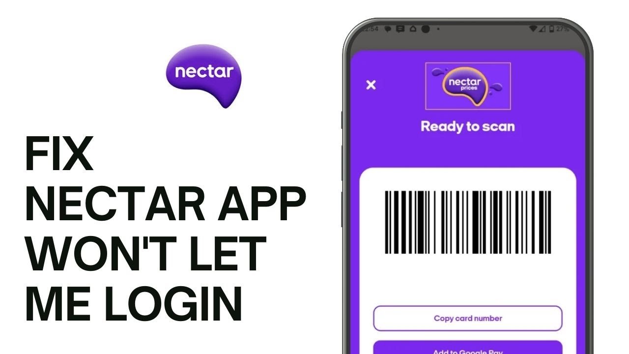 How to Fix Nectar App Won't Let Me Login