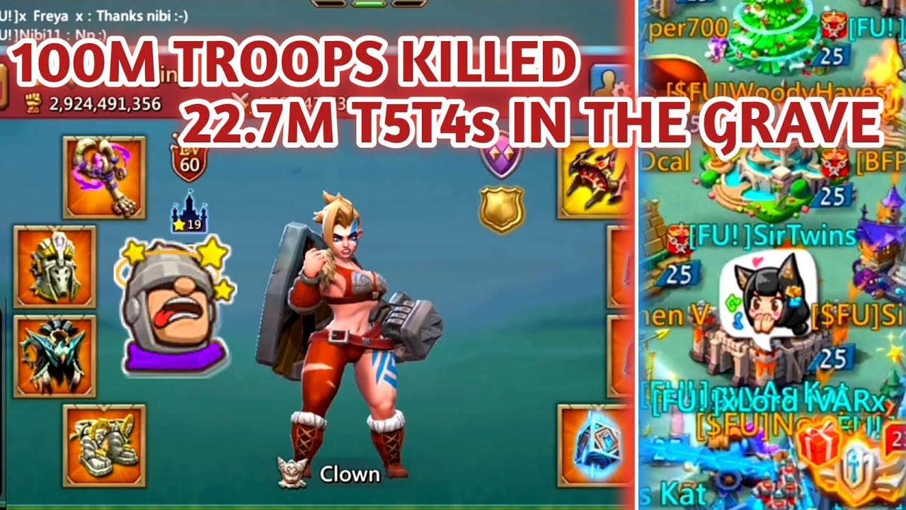 3 Billion Might Zeroed INSANELY Fast By $FU! No One Can Stop This 200 Person Guild! Lords Mobile.
