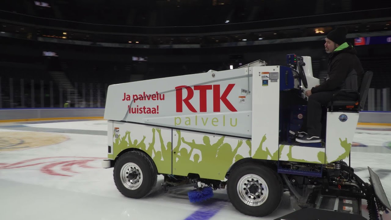 Nokia Arena ja se kaikkein tärkein: jääkone