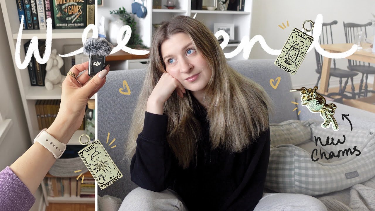 Видеоблог выходного дня 🌼 Планы на Париж, новый микрофон и подготовка брелока с Etsy!