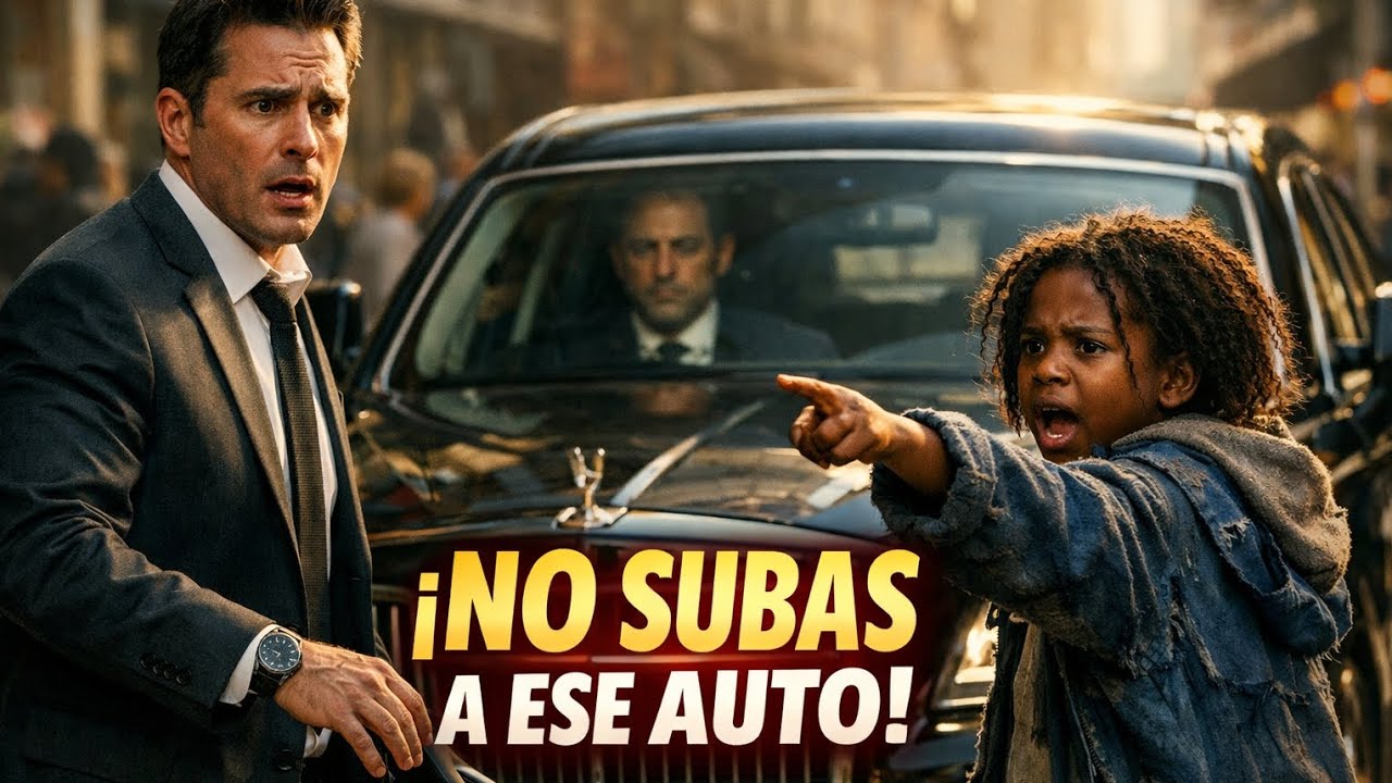 “¡NO viajes hoy!” — Una pequeña niña negra y pobre le grita a un multimillonario; resulta que…
