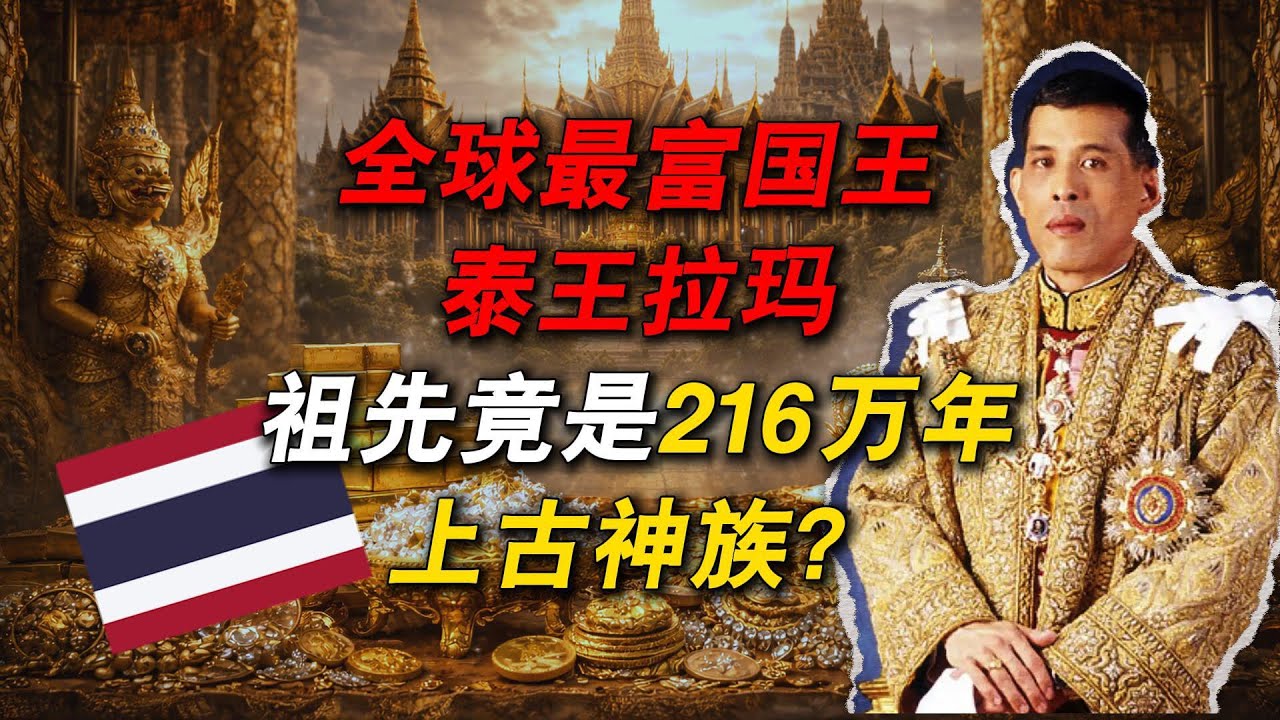泰國王室是上古神族的後人？為什麼泰國王室是全世界最有錢的王室之一，足足擁有700億美元