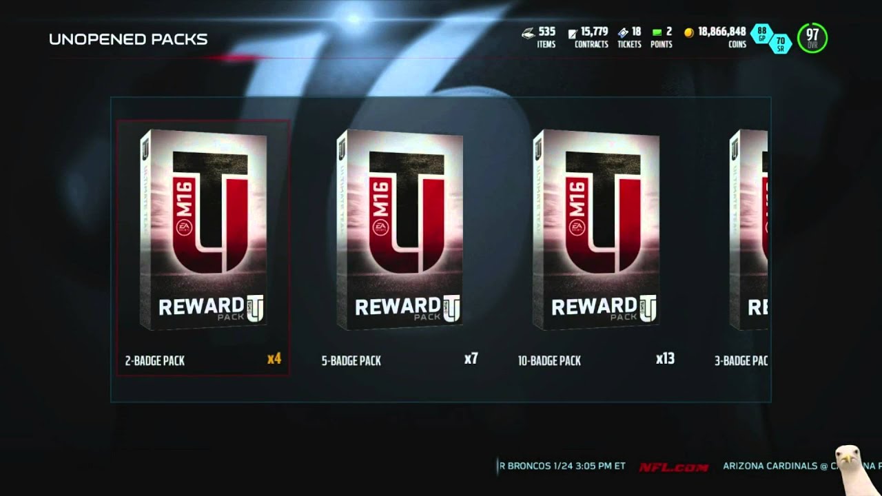 Madden 16 Ultimate Team-6 Superlative Elite Player Packs! #Team Spirit-Madden 16 Ultimate Team