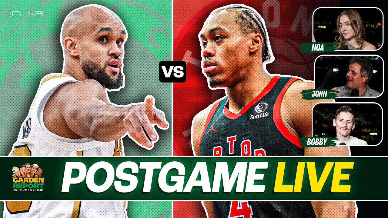Garden Report: Celtics vs Raptors Postgame Show on CLNS Media