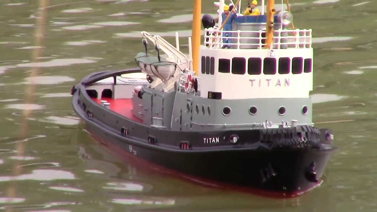 M/S Titan - scale model RC tug boat - VMK