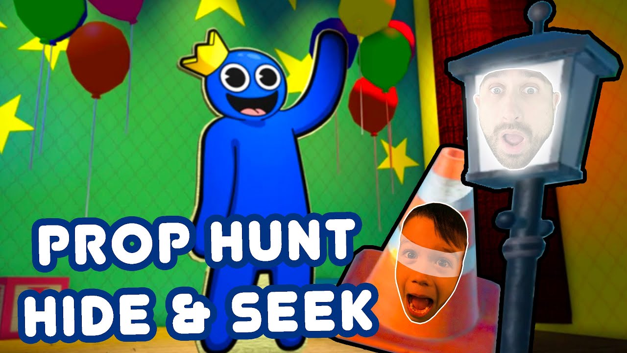 Rainbow Friends Prop Hunt Hide & Seek