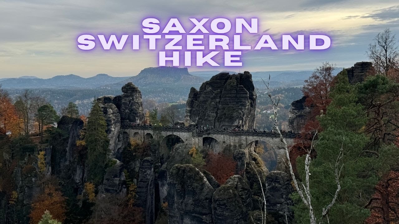 Saxon Switzerland Hike Germany 🏔️ Epic Trail to the Top | Hidden Paradise Near Dresden 🇩🇪