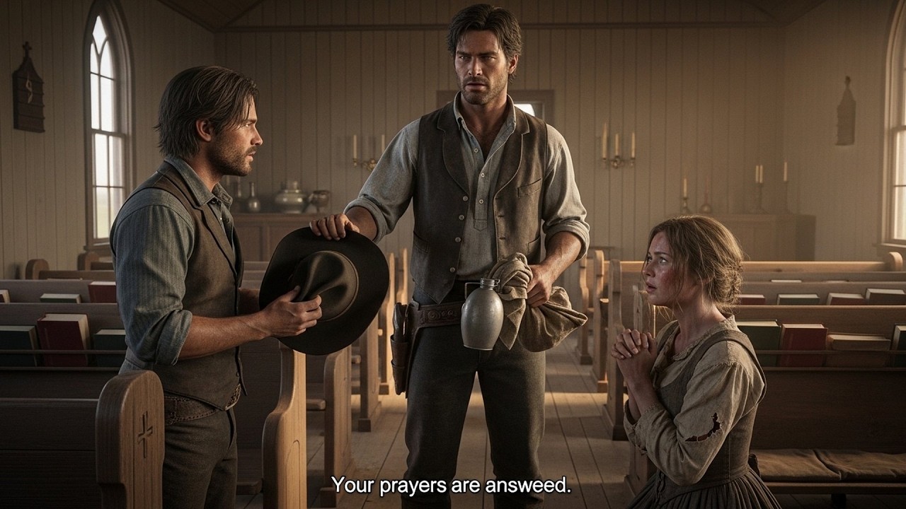 The Cowboy Found Her Praying Alone in a Church, He Said 
