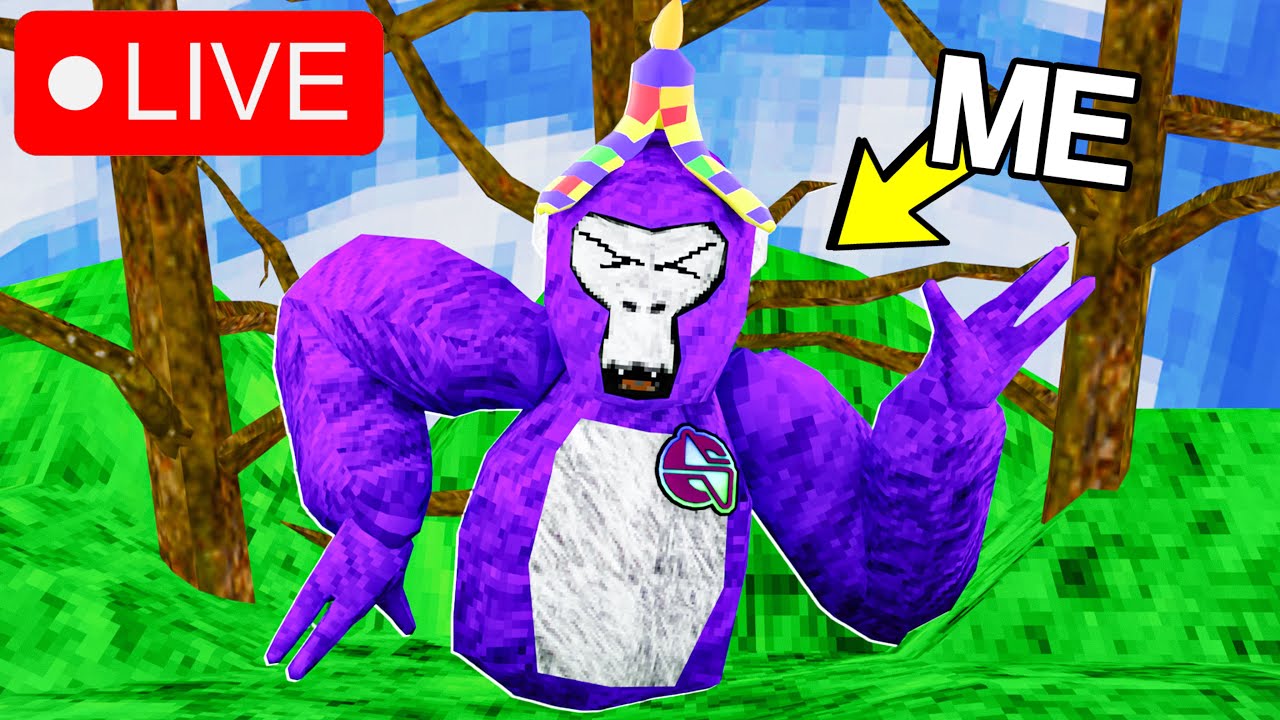 🔴 GORILLA TAG LIVE (WITH VIEWERS) AAC BADGE 🔴