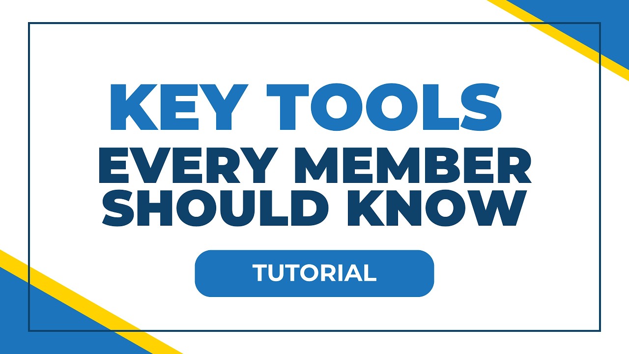 The MLC Toolbox: Key Tools Every Member Should Know