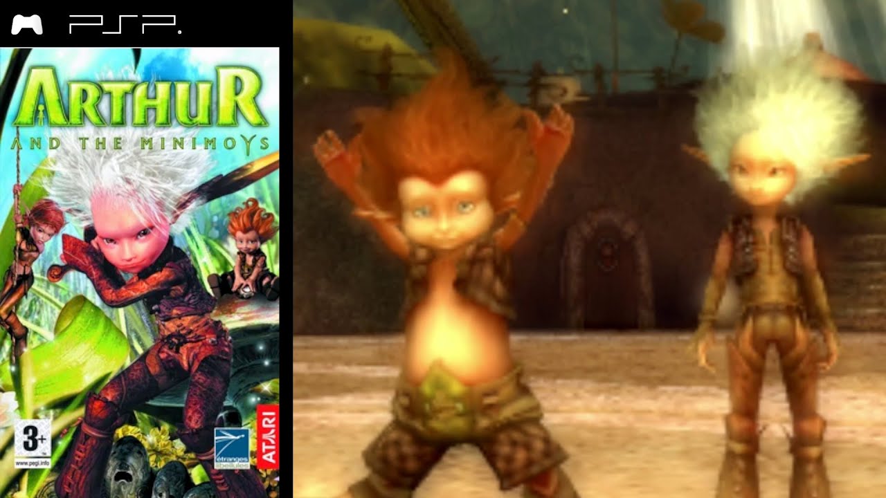 Arthur and the Invisibles ... (PSP) Gameplay Peek