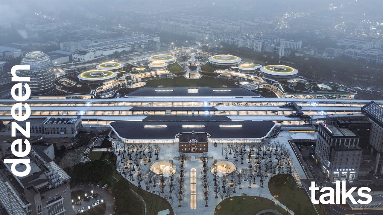 Первая станция от MAD Architects, спроектированная так, чтобы «ощущать себя музеем времени» | Dezeen