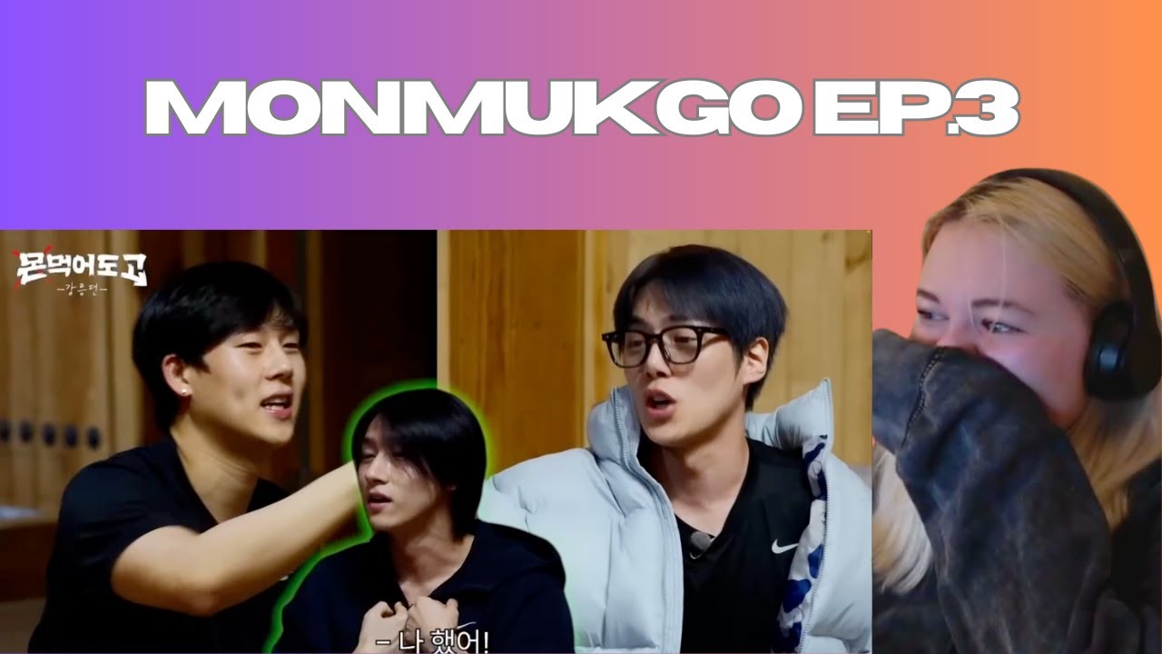 MENACES!! MONSTA X MONMUKGO EP. 3 - REACTION!