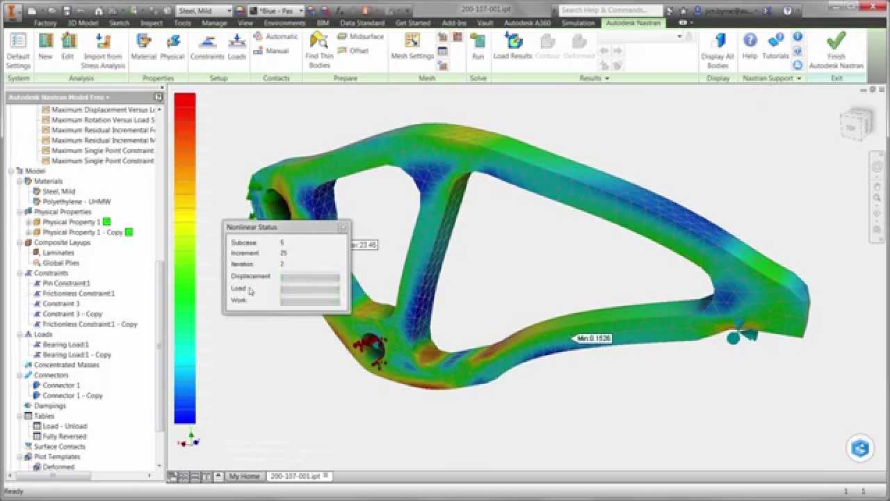 Autodesk Shape Generator and Nastran In-CAD