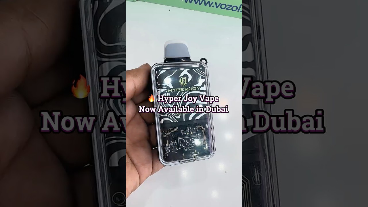 🔥 Hyper Joy Vape Now Available in Dubai | Stylish & Powerful Vape for 2025 #vapedubai