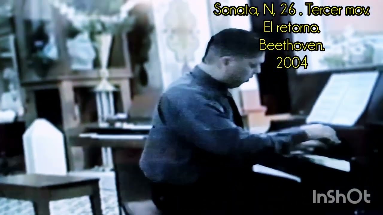 SONATA . N.26. MOV.3 EL RETORNO.Beethoven.