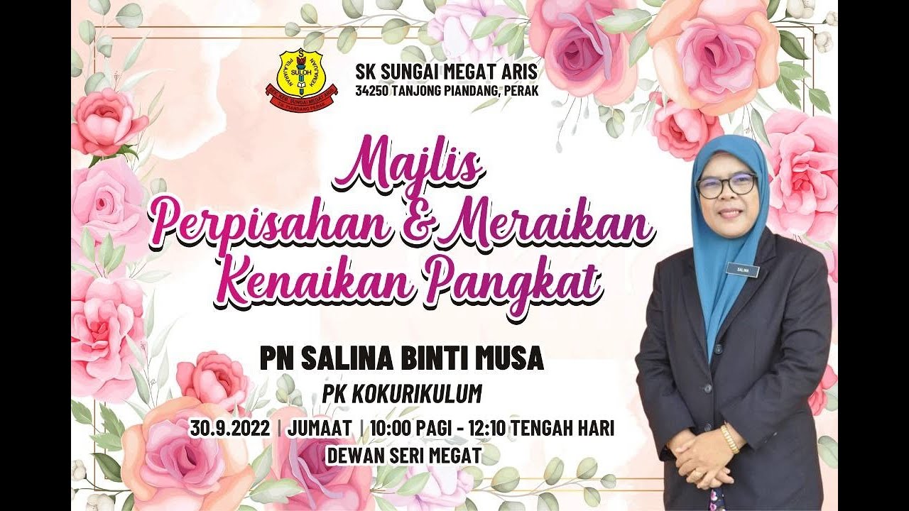 Titipan Kenangan Pn Salina Hj Musa Sempena Kenaikan Pangkat sebagai Penolong Kanan Hal Ehwal Murid.