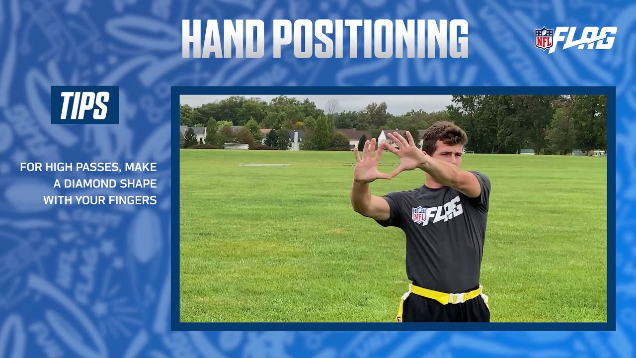 How to Catch a Football | NFL FLAG Drills