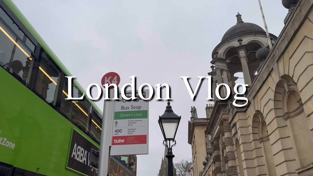 영국 어학연수 Vlog | A Day in London ₊˚ෆ