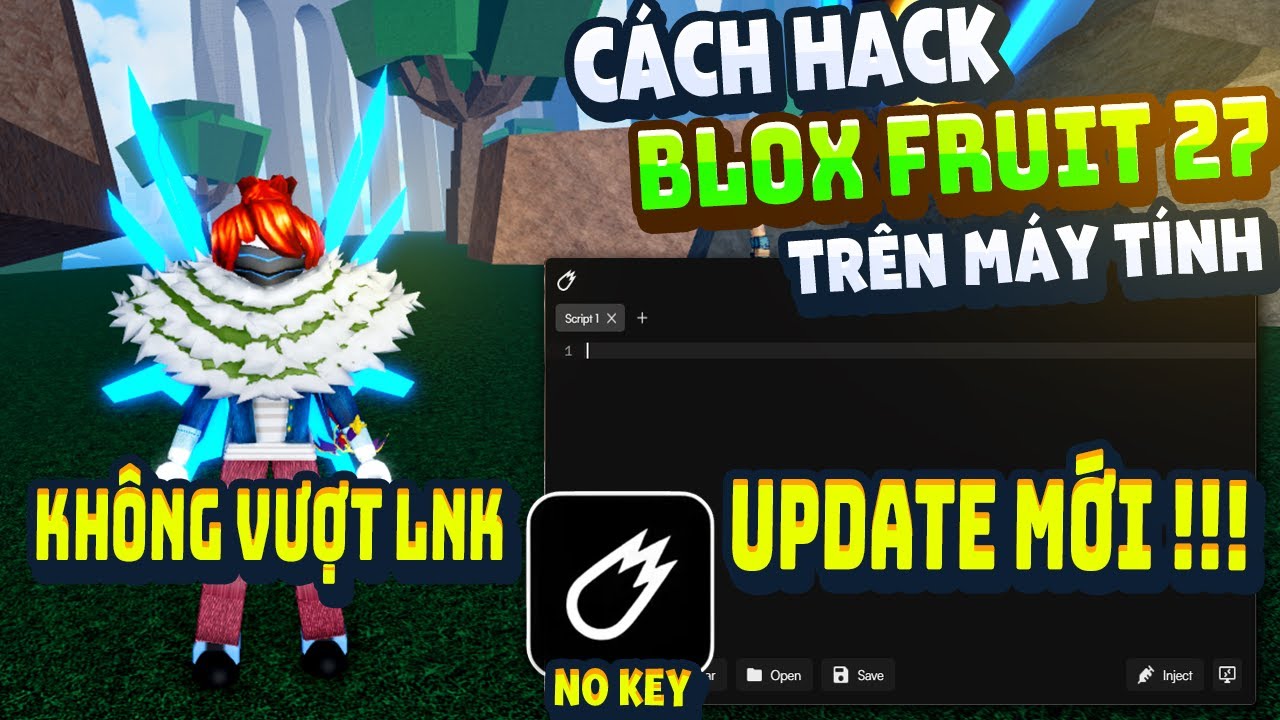 Cách Hack Blox Fruit Trên PC Client VeloCity Fix Lỗi Văng Auto Farm ANTI BAN Không Lỗi