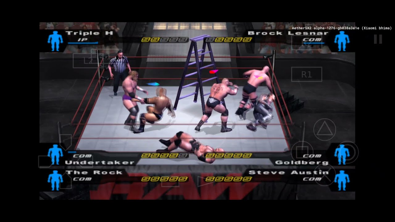 Smackdown here comes the pain |6 Man tornado tag ladder match
