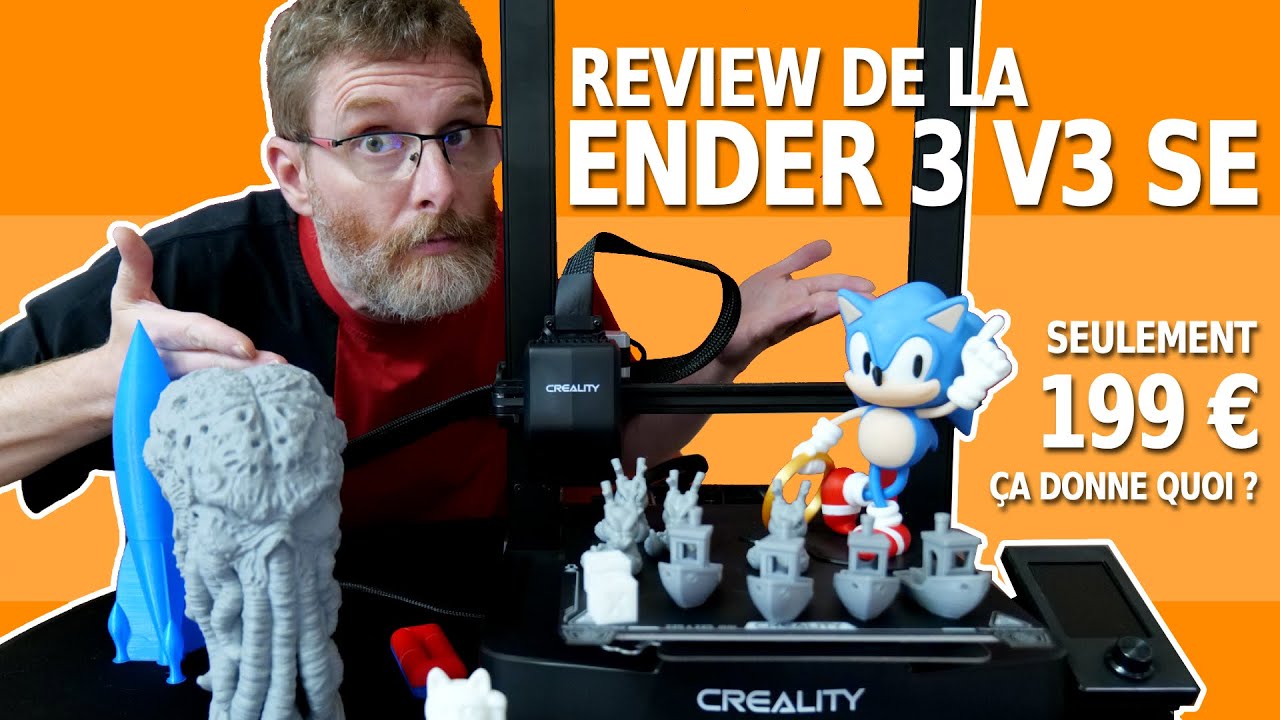 Test de la Creality Ender 3 V3 SE