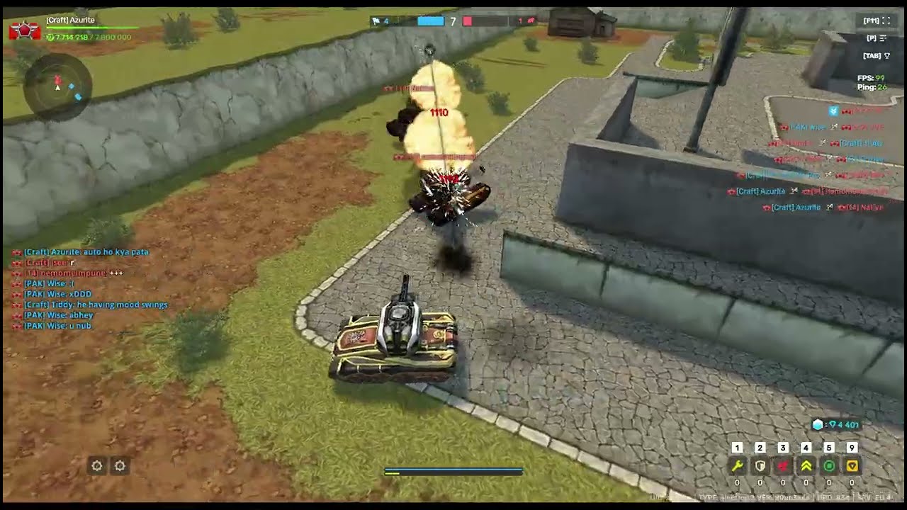 Tanki Online - Xp/Bp montage #47 - [Craft] Azurite