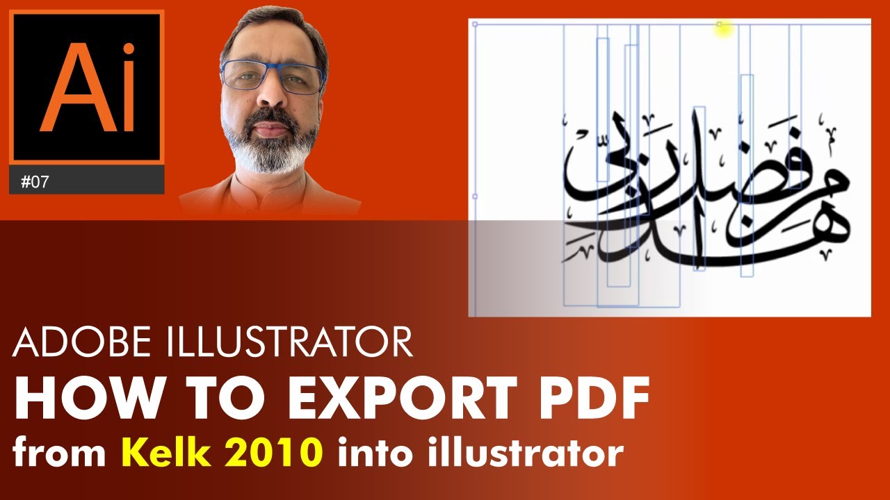 How to Export PDF from Kelk 2010 into Illustrator | Urdu, Arabic, Hindi | Kelk 2010 to Illustrator