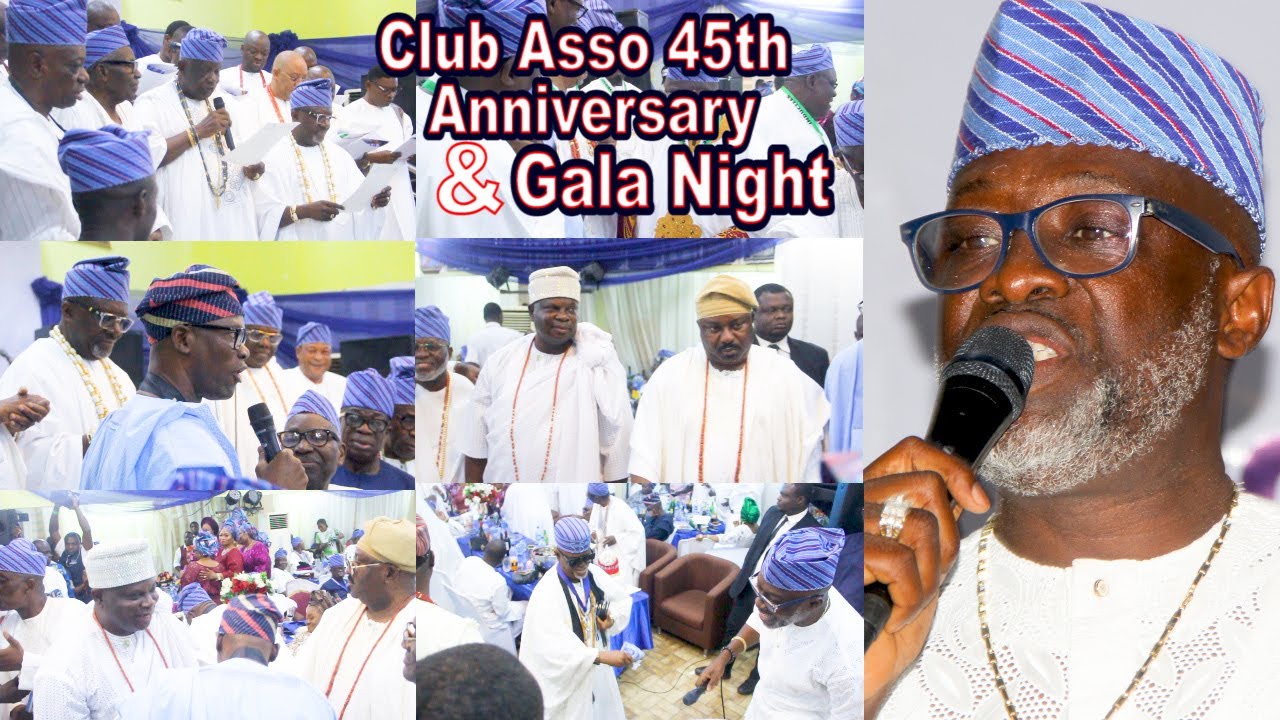 Club Asso 45th Anniversary And Gala Night With Dr. Adewale Ayuba