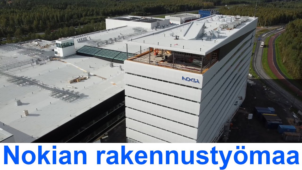 Nokian rakennustyömaa Oulussa 24/24