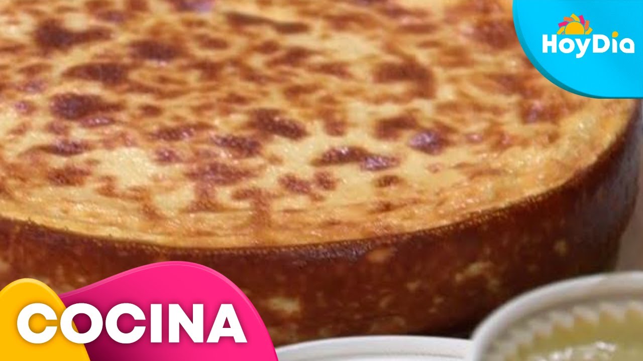 En Hoy Día aprendemos a elaborar una tarta de queso vasca | Hoy Día | Telemundo