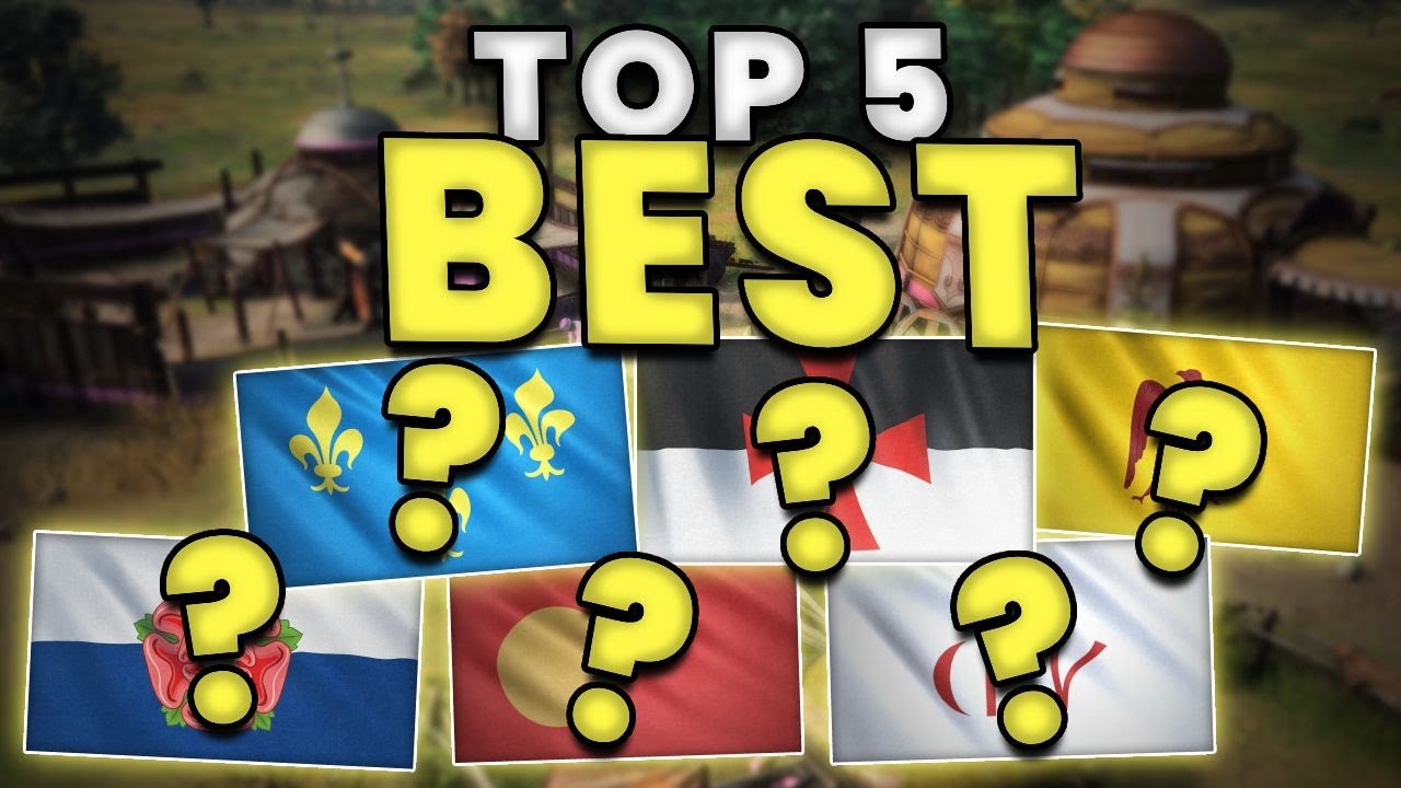 Top 5 BEST Civilizations in AoE4 (Platinum & Below)