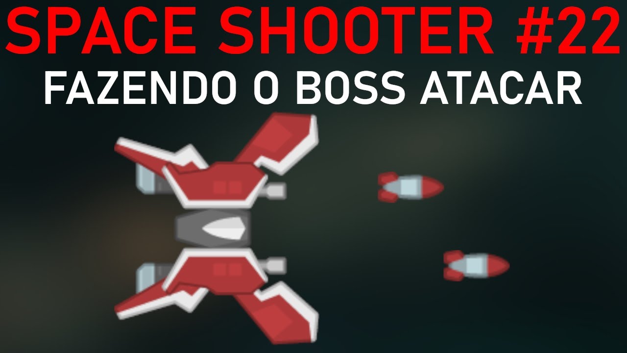 Space Shooter #22 - Fazendo o Chefe Atirar o Primeiro Tiro { Game Maker Studio 2 }