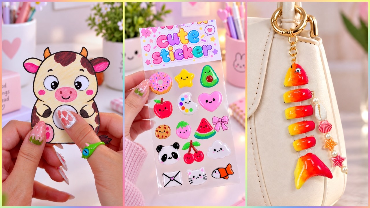 Say Goodbye to Boring School Supplies! 💕 Cute Pinterest DIY Crafts
