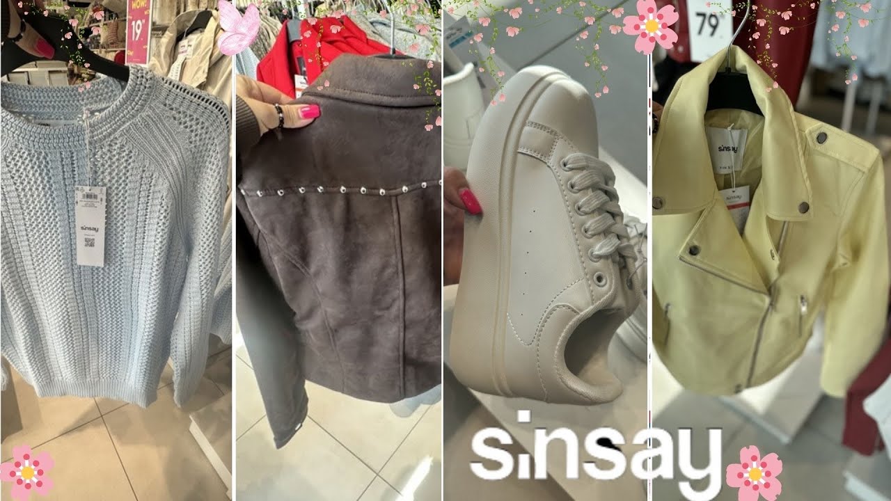 SINSAY 🌸 NOWOŚCI cudne sweterki i spódnica & bananowa RAMONESKA & bratki & damskie HITY Z WIESZAKA 💜