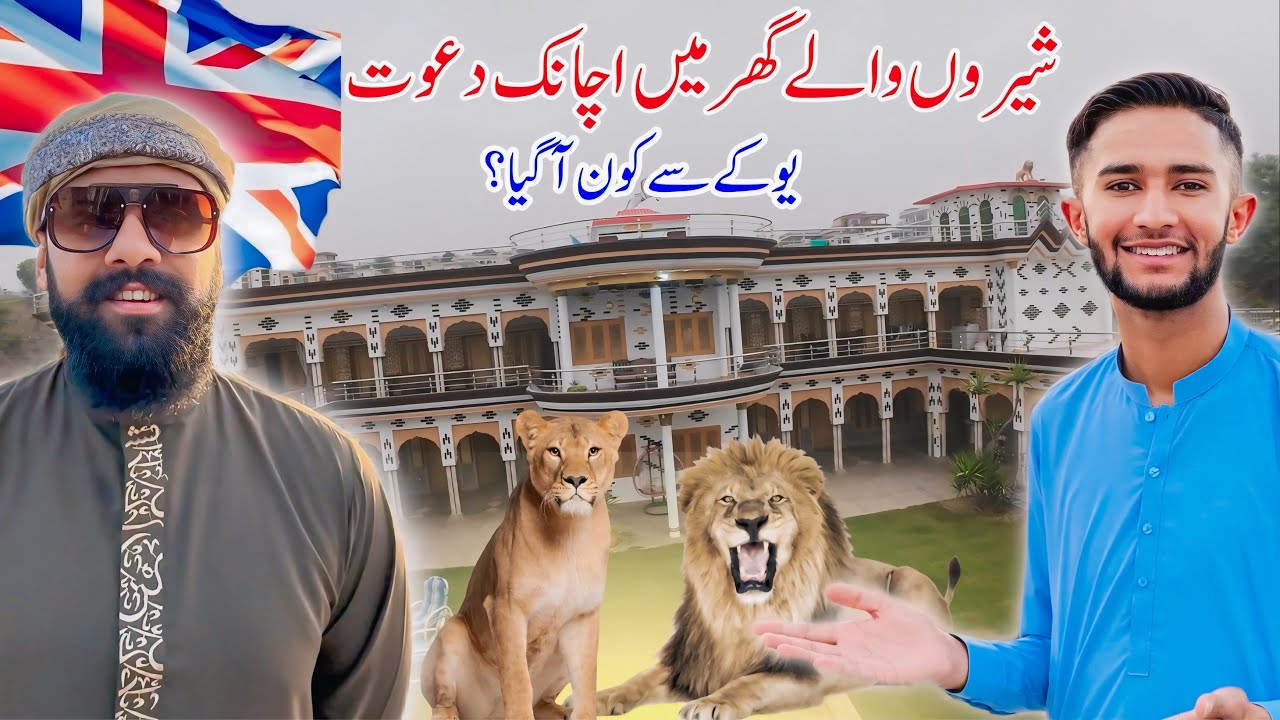 Who suddenly came to the lion king’s house? 😍 || Raja Sheruwala house in Chakswari