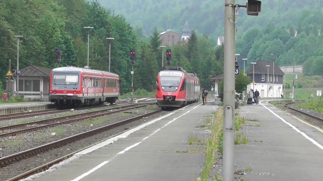 Bahnhof Brilon Wald - Alltagsbetrieb im Knotenpunkt