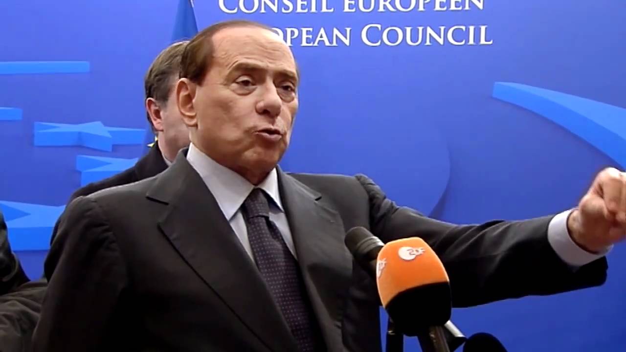 Berlusconi, Italy's Prime Minister - Press point, EU summit Dec. 2010