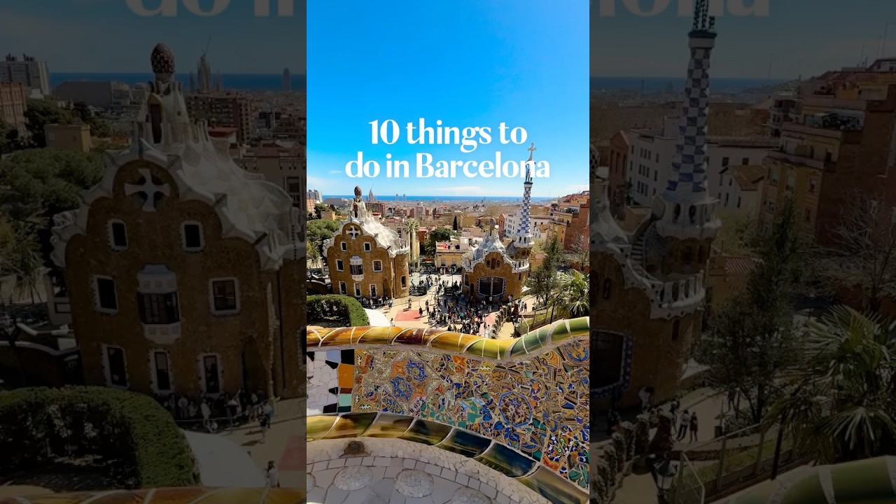 🇪🇸 10 best things to do in Barcelona 🇪🇸 #barcelona Places to visit in Barcelona #barcelonatravel