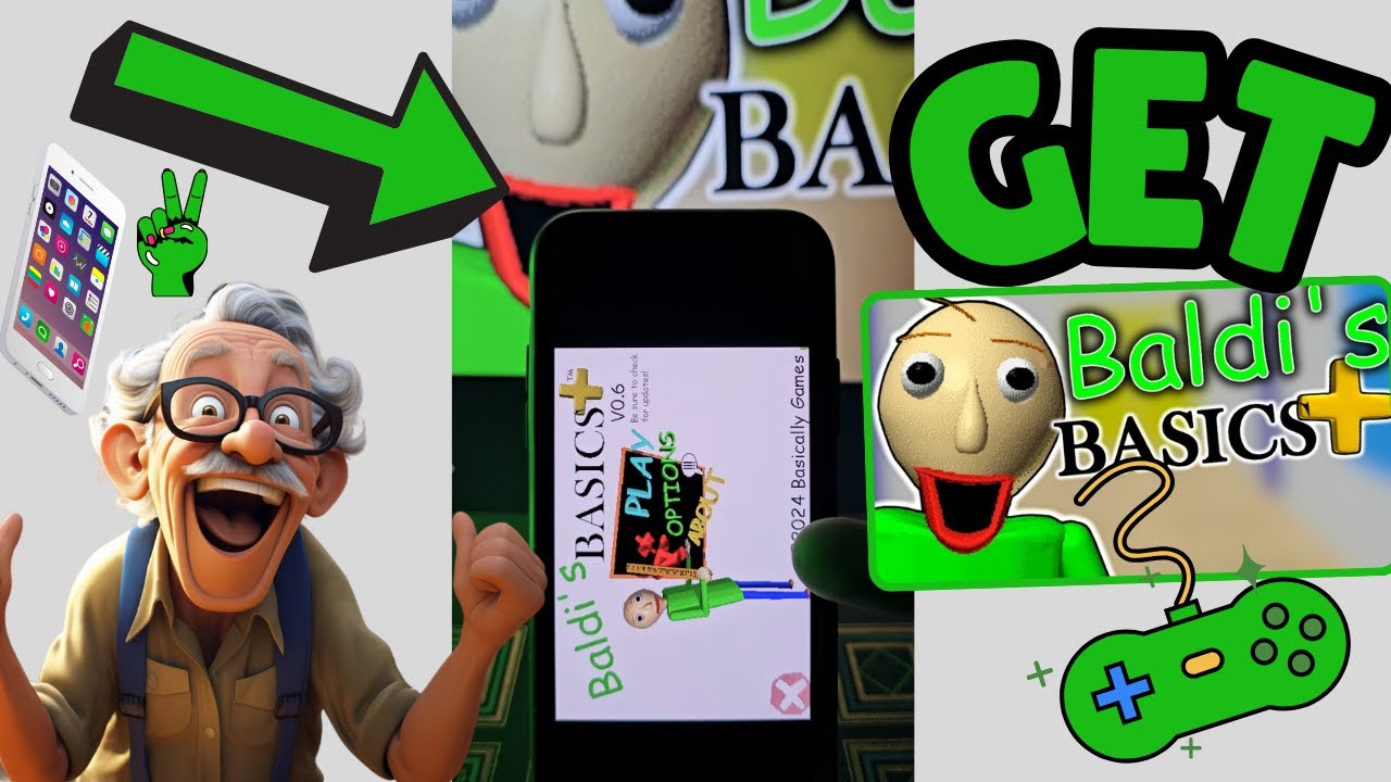 Baldi's Basics Plus v0.6 iOS Android [2024]