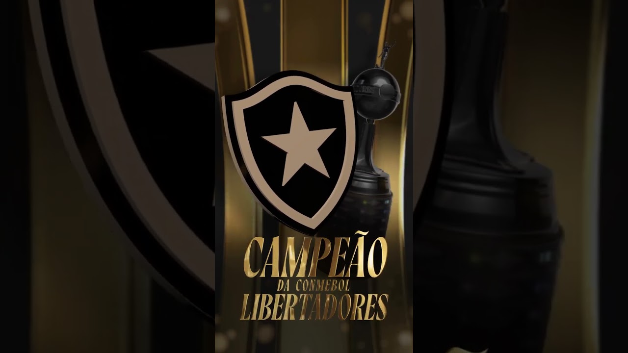 CAMPE&Atilde;O DA AM&Eacute;RICA 🏆🌎 #botafogo  #futebol#libertadores #campe&atilde;o